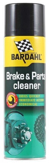 4451Е BARDAHL Brake Parts cleaner 500мл Универсальный ср-во очищеня всех деталей 