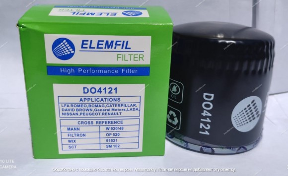 DO4121 (NF20102-SM102) ELEMFIL